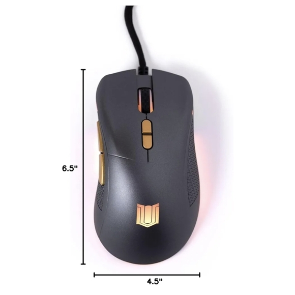 Unbreakable Gaming Modern WIRED M-1 PC Gaming Mouse, New Without Box - Picture 5 of 11